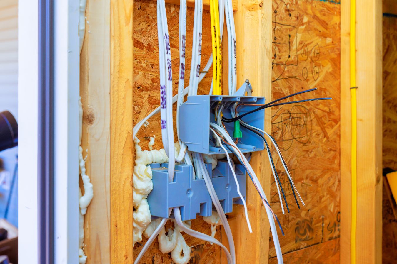 Electrical rough-in wiring in Alameda, CA